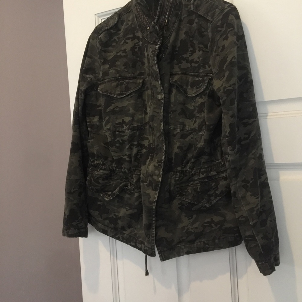 a.n.a Camouflage Utility Jacket Medium - Picture 6 of 11